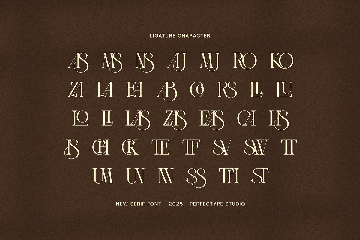 Amsio Elegant Serif Font, a Serif Font by Perfectype (Photo 8 of 8)