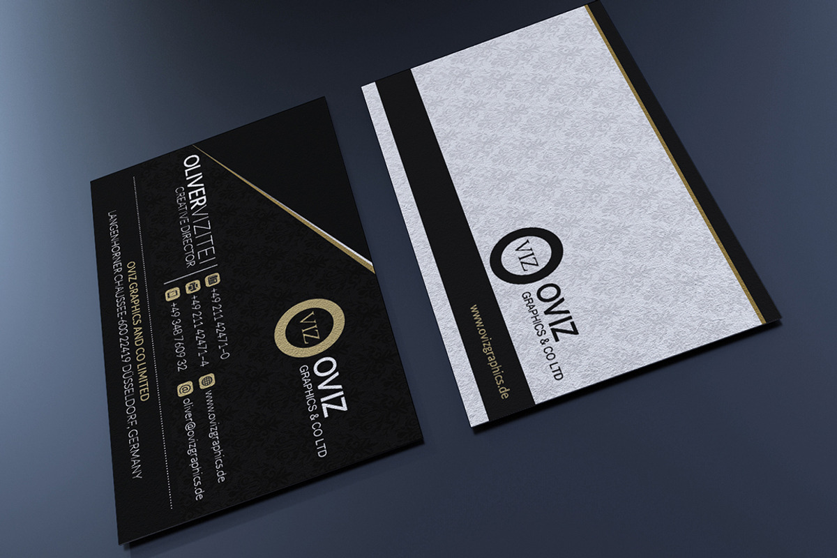Classy Business Card, a Business Card Template by Marvel (Photo 2 of 4)