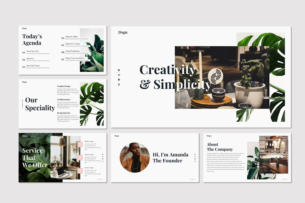 Dsgn - Keynote Template, a Presentation Template by deasign (Photo 2 of 14)