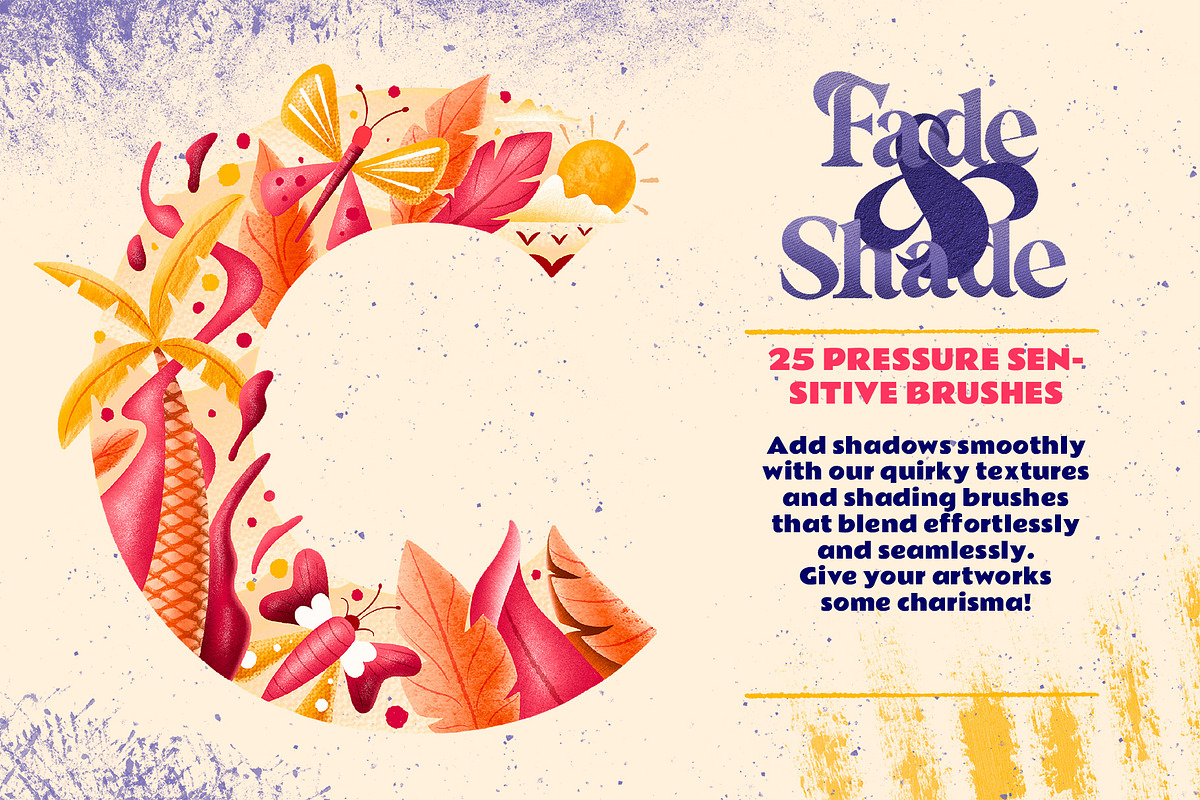 Fade & Shade Photoshop Brush Set, a Brush Add-On by Shoutbam (Photo 3 of 12)