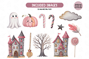 Witchy Halloween Clipart, an Illustration by TatiMockup (Thumbnail 4 of 5)
