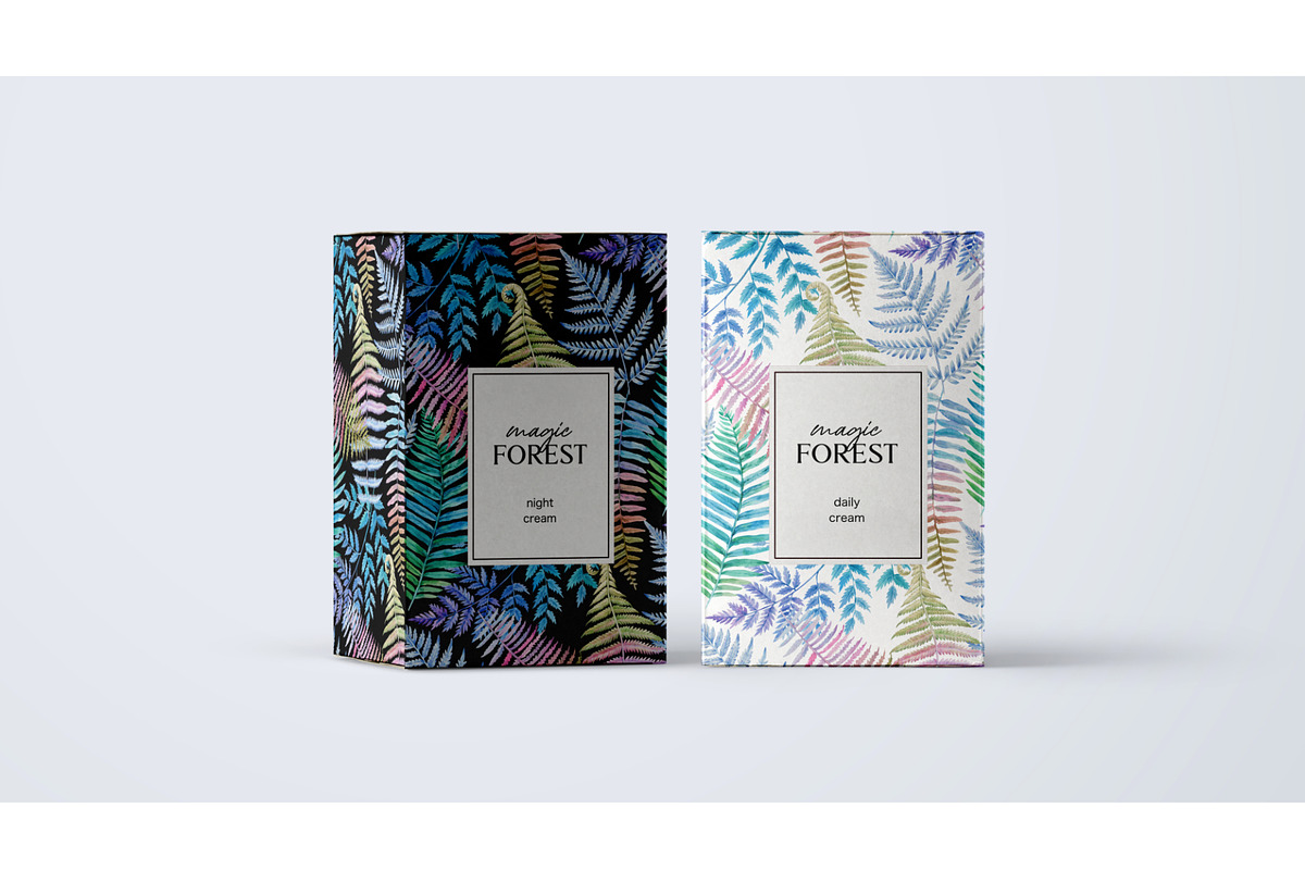 Fairy forest. Patterns and elements, a Decorative Illustration by Robusta (Photo 2 of 17)