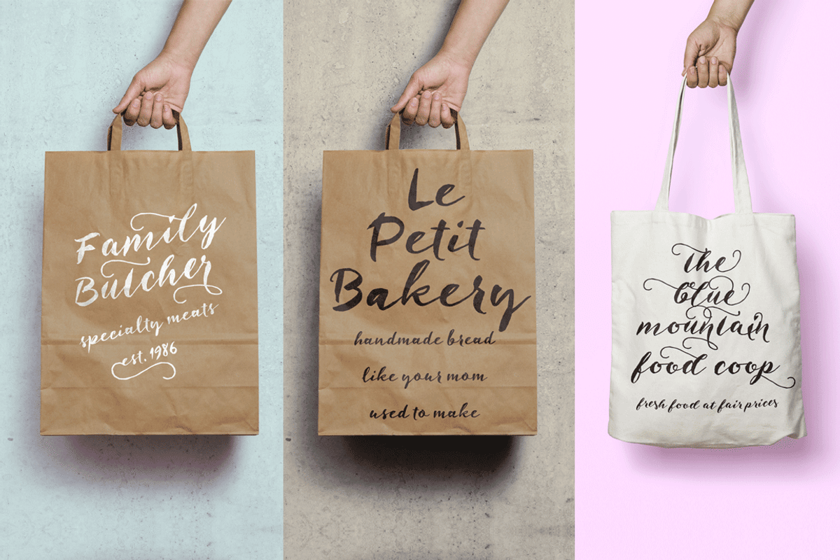 Beaujolais font pair + extras preview 6