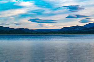 Lake and small mountains, los alerces national park, chubut, arg, a Nature Photo by DanFLCreativo