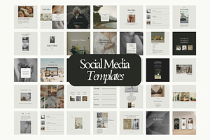Femme Fatale Social Media Templates