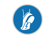 Antistatic Shoe Sign., an Object Illustration by Tanysl (Thumbnail 2 of 4)