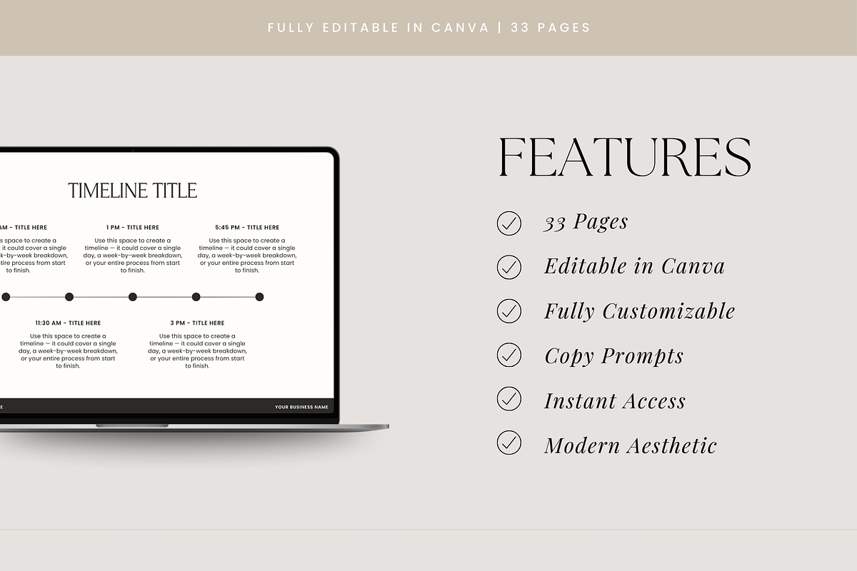 Pricing Guide Photography | Canva, a Presentation Template by Rosetta Lane Design (Photo 5 of 9)