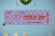 Magic red christmas event tickets, a Card Template by Tzochko (Thumbnail 5 of 5)