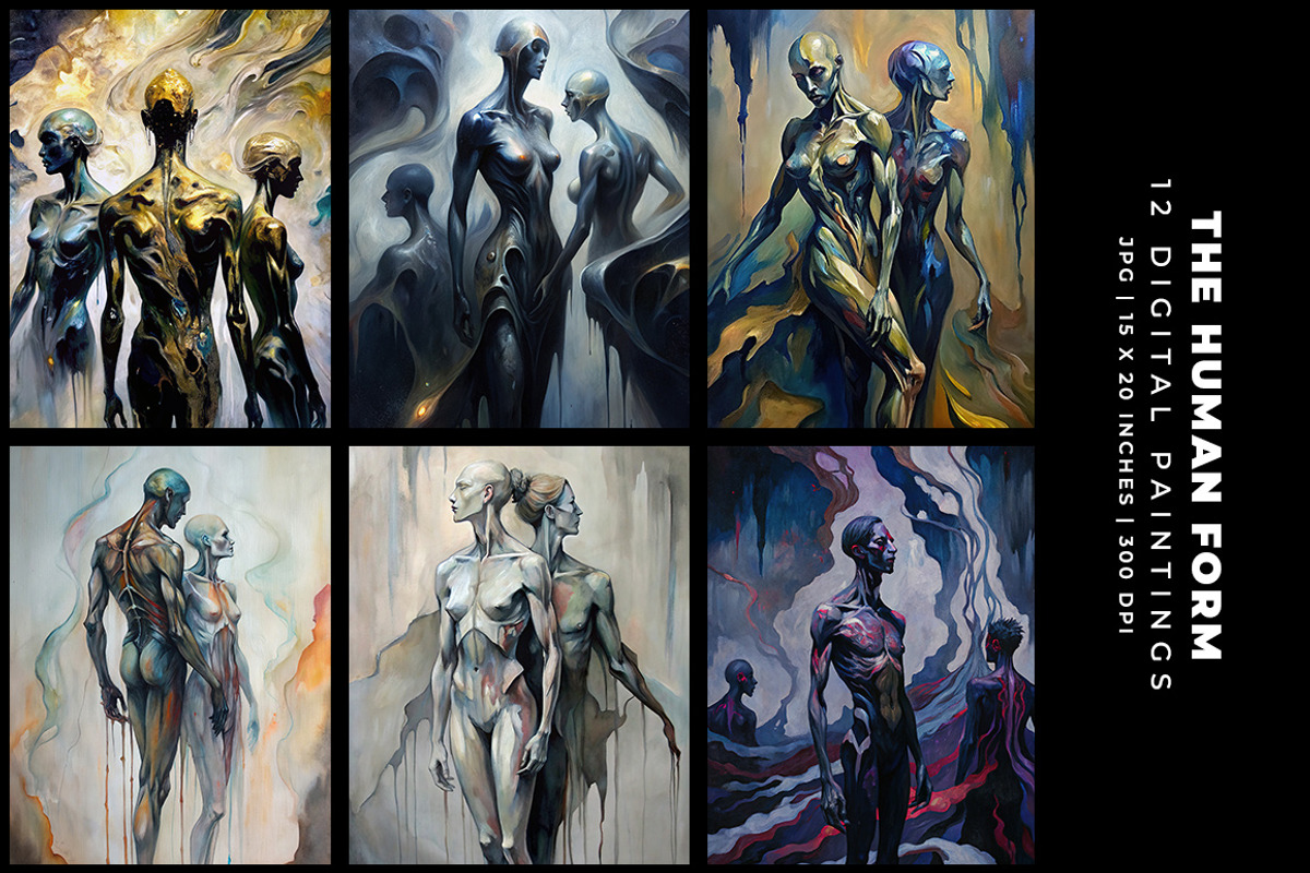 The Human Form, a Decorative Illustration by Digital Art Creations (Photo 3 of 6)