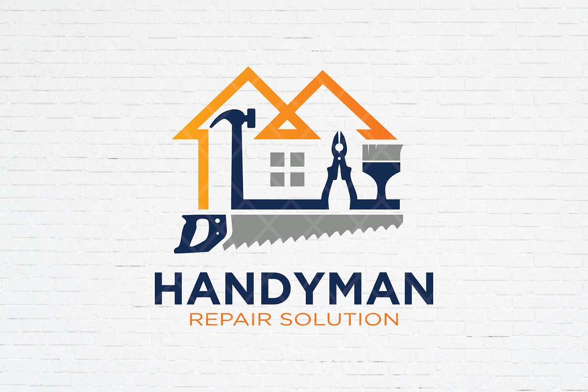 Handyman House Repair Logo, a Templates & Theme by Guavanaboy (Photo 1 of 3)