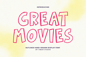 Great Movies Font