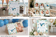 Oneder The Sea Birthday Bundle, a Templates & Theme by Digital_Mind (Thumbnail 3 of 8)