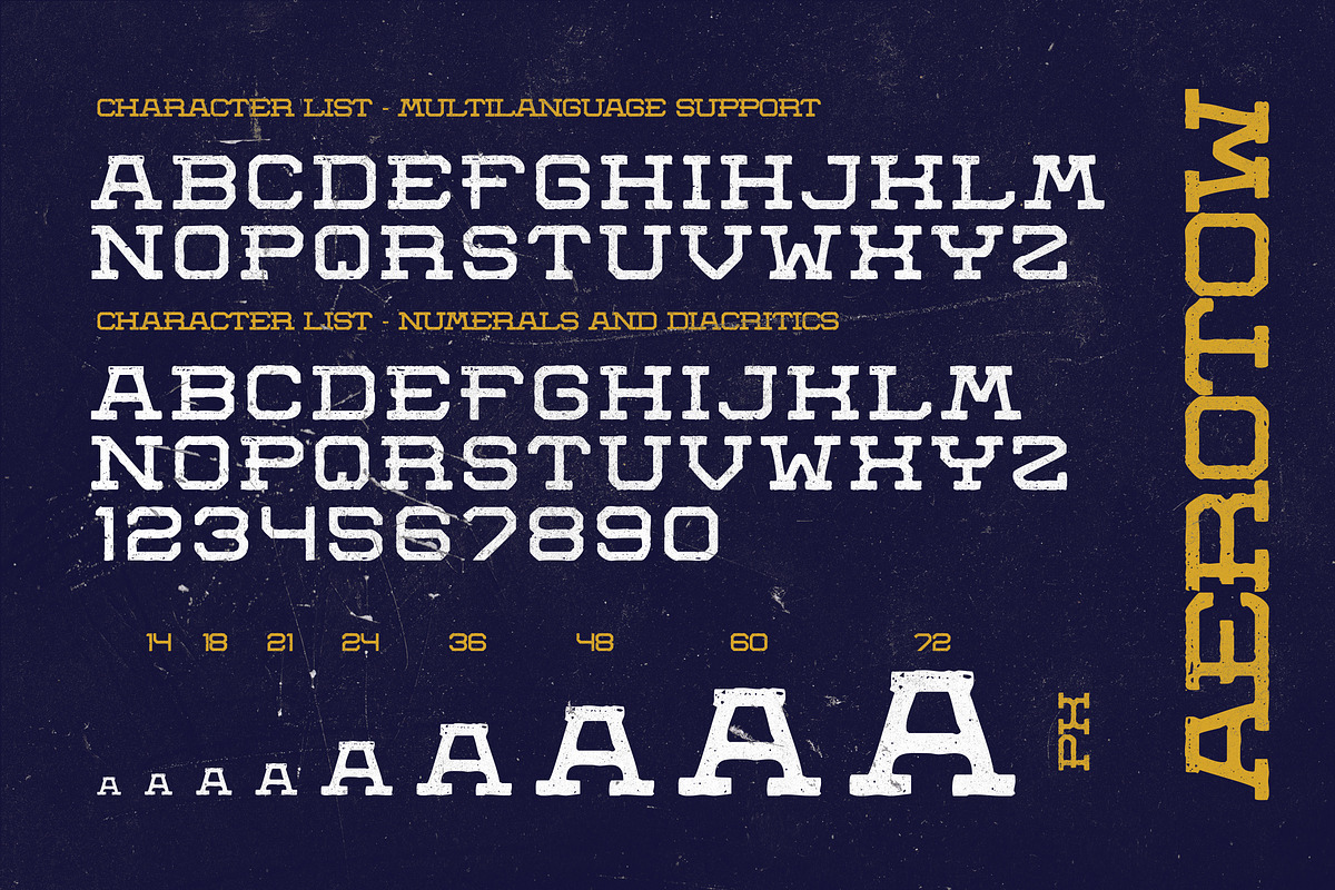 Aerotow Font, a Slab Serif Font by LeoSupply.co (Photo 2 of 8)