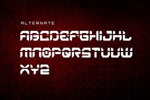 Zupraxu - Modern Sport Font