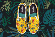 Jungle patterns & elements, a Pattern Graphic by Nadia Grapes (Thumbnail 2 of 6)