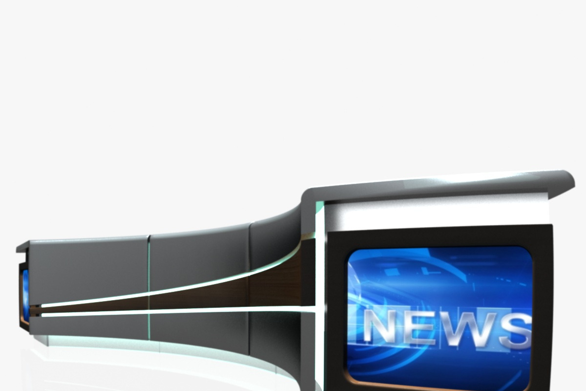TV Studio Desk Collection (12 PCS), a Furniture 3D Model by akerStudio (Photo 57 of 153)