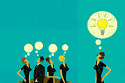 Business Concepts Bundle 04 Women, a Person Illustration by retrorocket (Thumbnail 16 of 16)