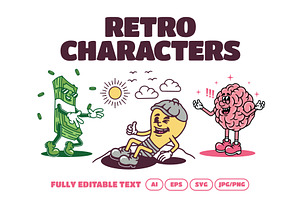 Retro Characters