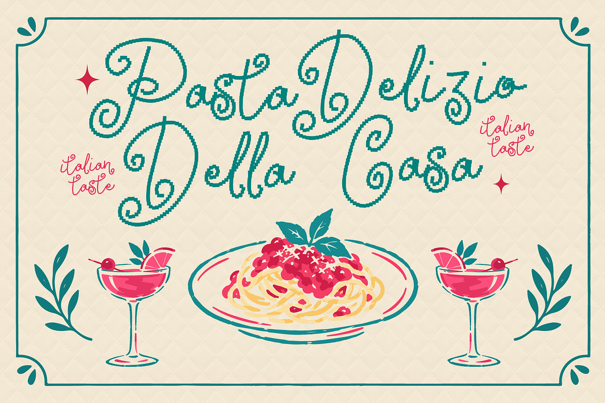 My Rabling - Whimsical Pixel, a Handwritten Font by executypeStudio (Photo 7 of 10)