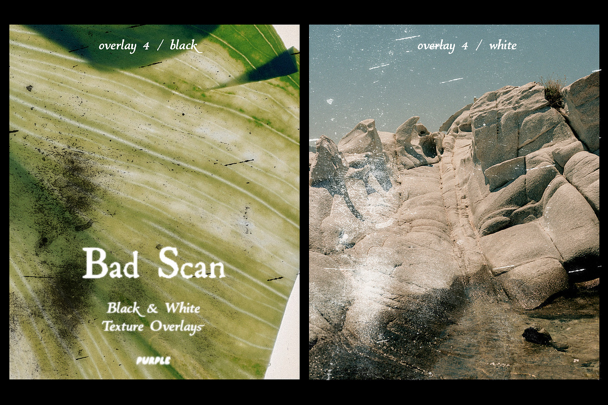 Bad Scan: Black & White Overlays, a Texture Graphic by Purple (Photo 9 of 21)