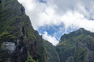 Vaipo waterfall in Hakaui valley, Nuku Hiva, French Polynesia’, a Photo by GoodGoods