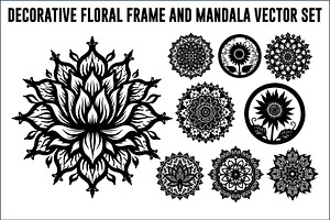 Vintage Floral Laser Cut Ornamental, an Object Illustration by BIPLOB EXPERT