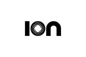 ION logo, a Branding & Logo Template by ZHR Creative