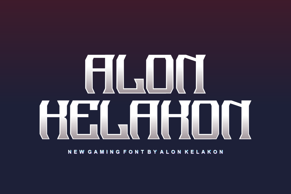 Aegis Gaming Font, a Serif Font by alon kelakon (Photo 3 of 5)