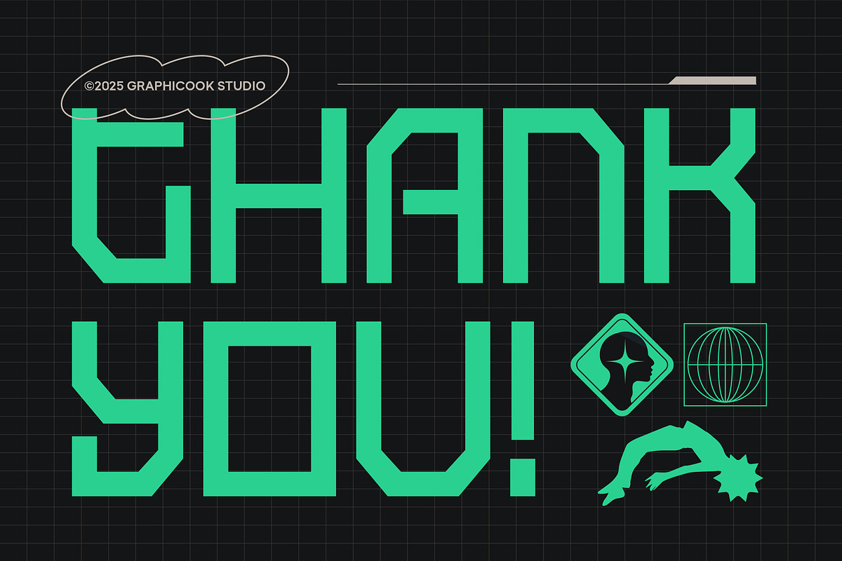 Futurobit, a Font by graphicook (Photo 10 of 10)