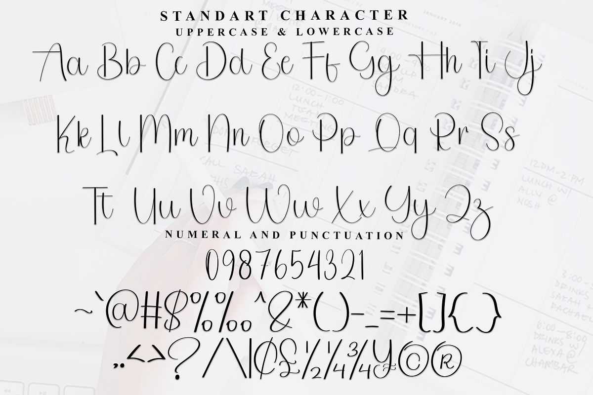 Simple Autography, a Handwritten Font by FreshTypeINK (Photo 5 of 8)