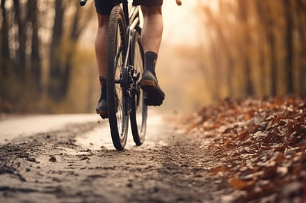 Bicycle closeup, countryside ride, a Sports & Recreation Photo by Virgo Studio