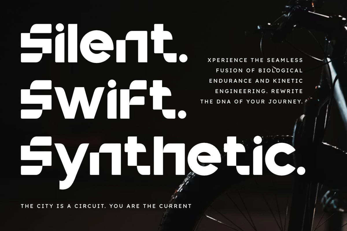Linkara | Modern Futuristic Tech, a Symbol Font by Masyafi Studio (Photo 5 of 8)