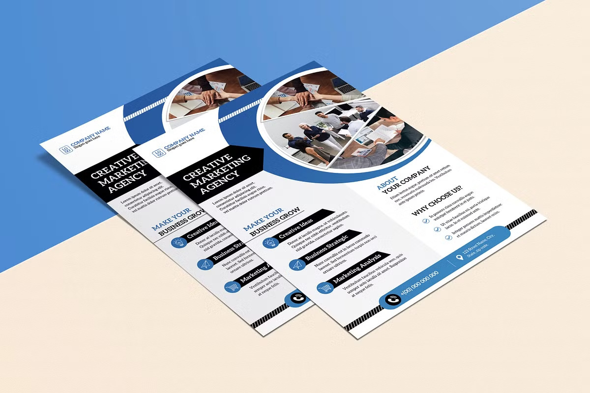 Corporate Flyer Template, a Flyer Template by Template Shop (Photo 4 of 4)