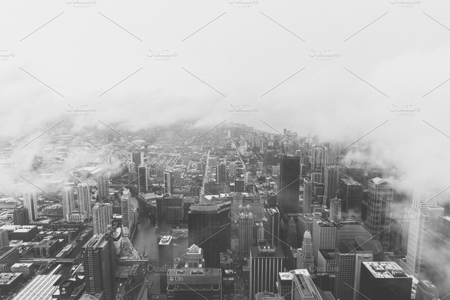 Chicago from The Willis Tower, an Architecture Photo by Toby Mitchell