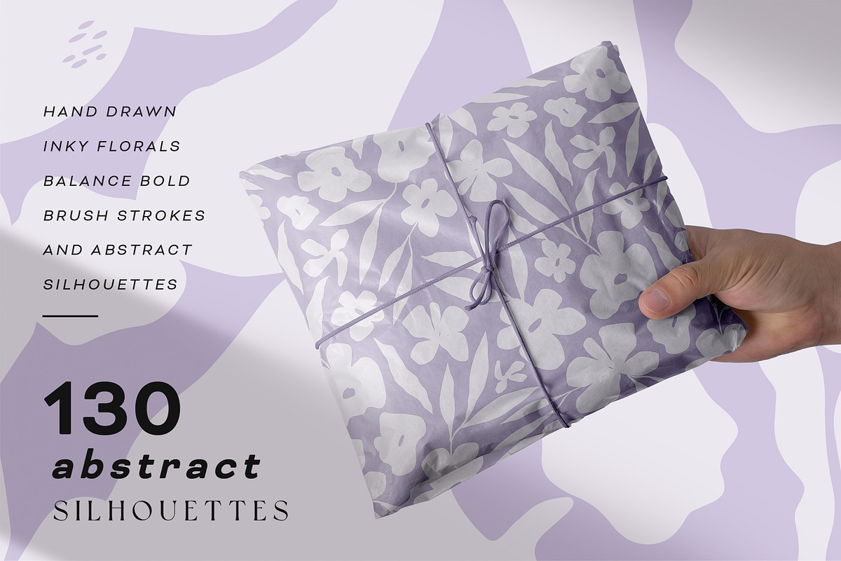 Abstract Botanical Vector Collection, a Decorative Illustration by rouxsupplyco (Photo 6 of 13)
