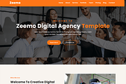 Modern SaaS & Business Agency HTML, a HTML Template by Themeplaza (Thumbnail 3 of 3)