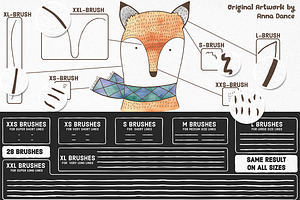 SALE - Line Art Ink Brushes