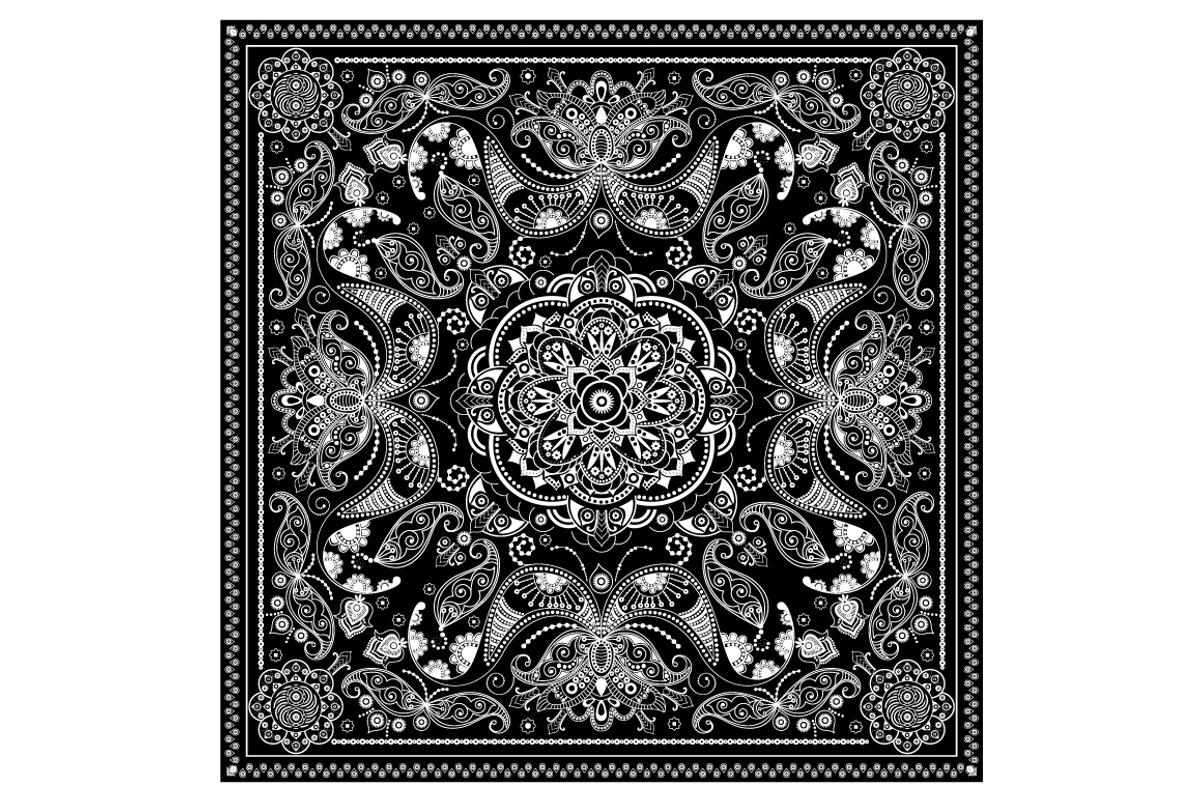 2 Square Ornamental Pattern, an Illustration by Sunny_Lion