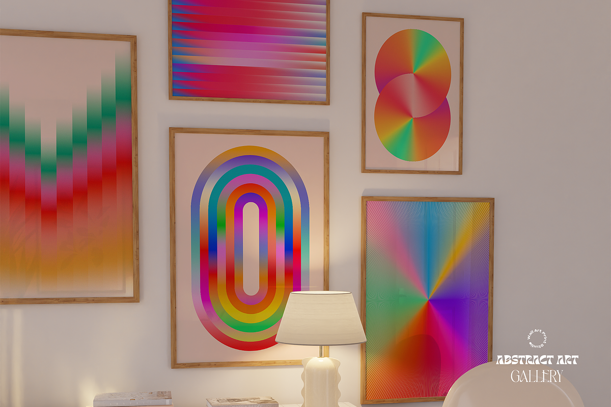 Abstract Art Bundle, a Graphic by Wall Art Print Studio (Photo 7 of 31)