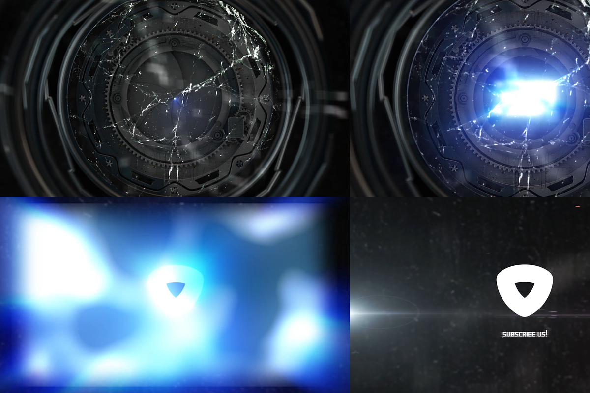 Aperture Light Logo After Effects
