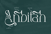 Anbittah Serif Fonts, a Serif Font by mahstudios (Thumbnail 9 of 13)