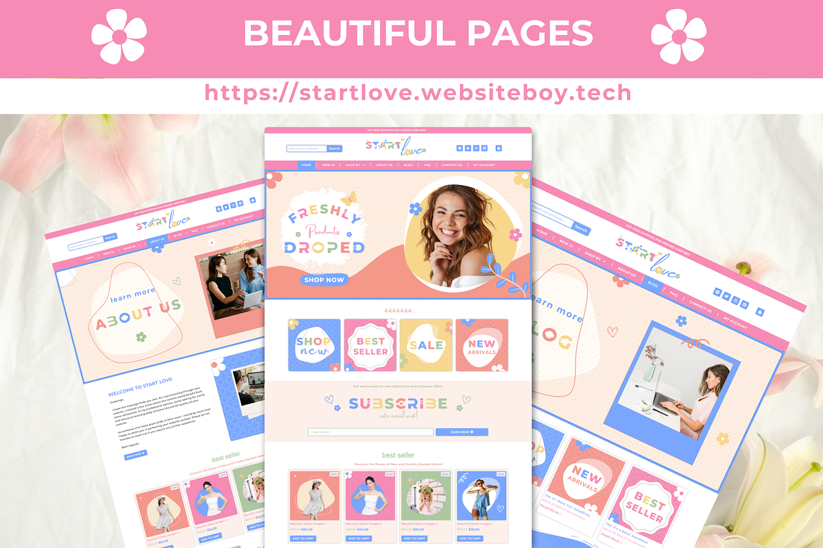 Elementor Customizable  Template, a WordPress Template by Websiteboy (Photo 4 of 8)