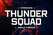 Thunder Squad DIsplay Typeface Font, a Sans Serif Font by Storytype Studio (Thumbnail 6 of 15)