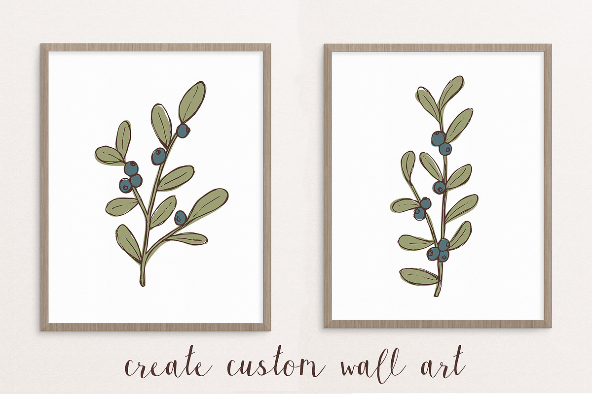 Vintage Rustic Florals, an Illustration by Kellie Jayne Studio (Photo 6 of 11)