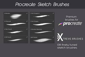 Procreate Sketch Brushes