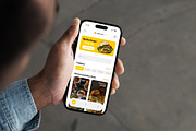 Delivo - Food Delivery App Design, an App Template by productype1 (Thumbnail 5 of 5)