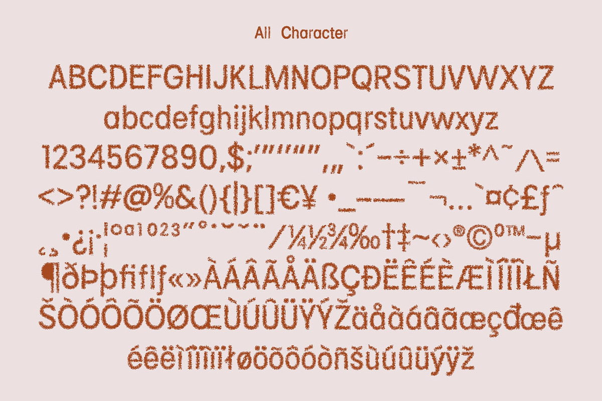 Campeno Unfocus, a Sans Serif Font by Craft Supply Co. (Photo 8 of 8)