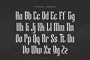 Roslenk Vol2 – Blackletter Font, a Blackletter Font by Flawless And Co (Thumbnail 10 of 10)