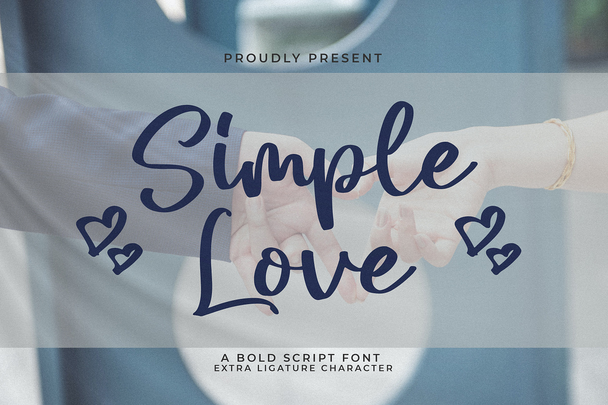Simple Love, a Script Font by Integritype Studio (Photo 1 of 15)