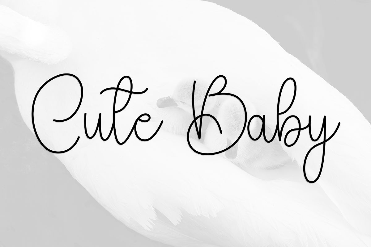 Baby Valentine, a Handwritten Font by InermediaSTUDIO (Photo 6 of 8)
